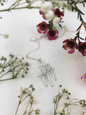 Necklace - At The Cross (Sterling Silver)